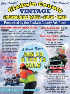 3rd Annual Snowmobile Races