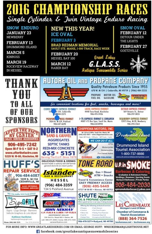 Great Lakes Antique Snowmobile Series Great Lakes Antique Snowmobile Series