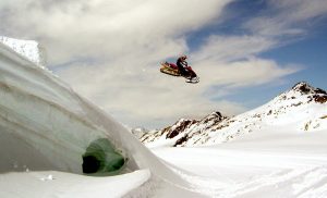 Snowmobile trails in Michigan